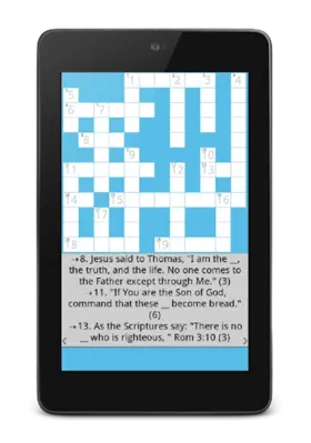 Bible Crossword android App screenshot 1