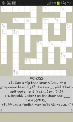 Bible Crossword android App screenshot 5